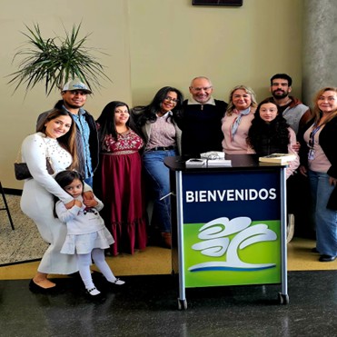 Hispanic Community Group Photo